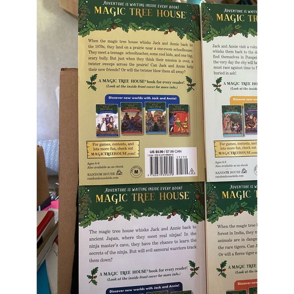 Magic Tree House Mary Pope Osborne  Seven Books 5 13 14 19 22 23 28 Titles Below - Picture 3 of 7